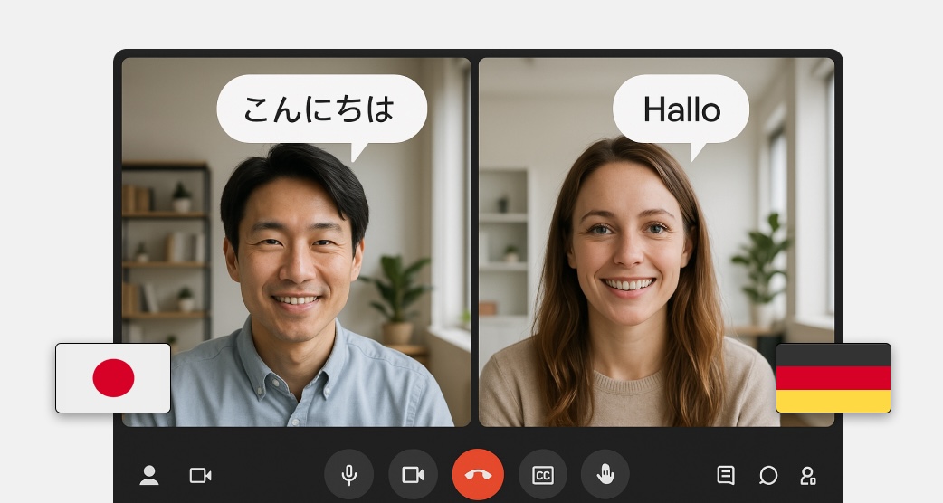 Google Meet Translation Demo